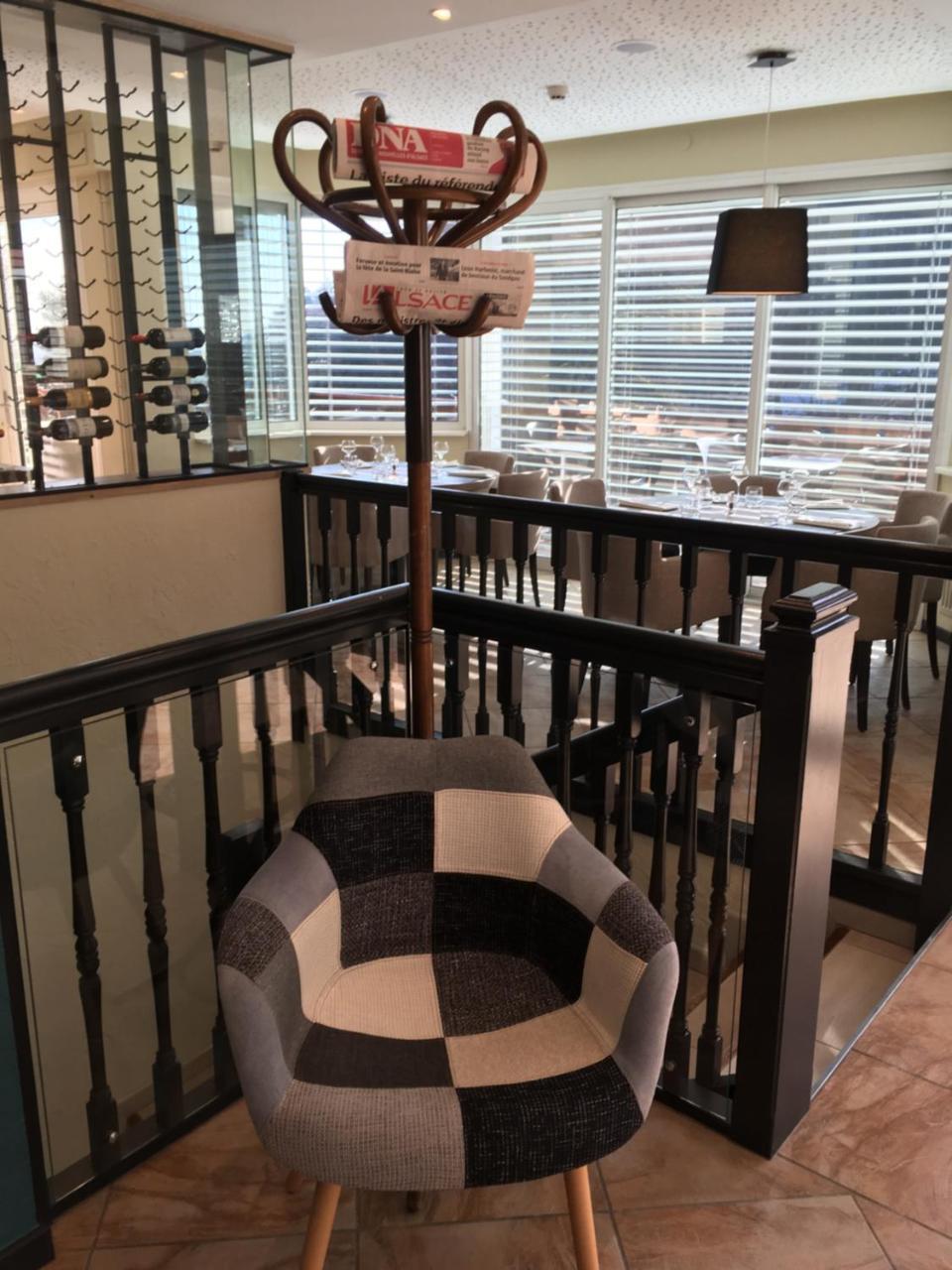 Hotel Restaurant Au Floridor Thann Esterno foto